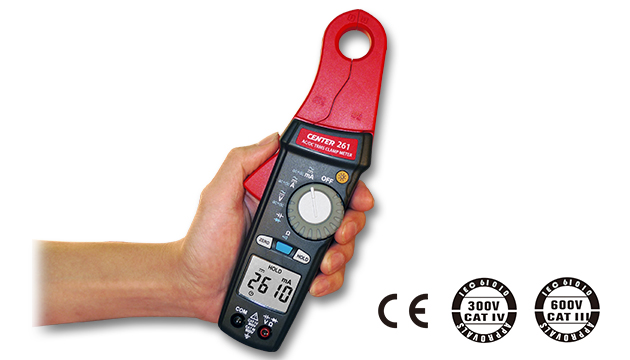 CENTER 261_ TRMS AC/DC Low Current Clamp Meter (1mA) 2
