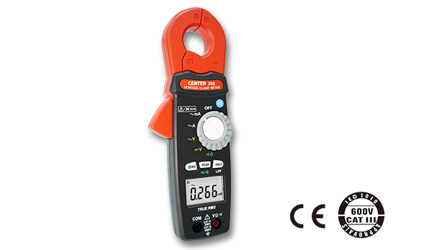 CENTER 266_ TRMS AC Leakage Clamp Meter (0.001mA) 2