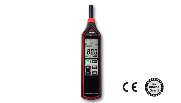 CENTER 32_ Sound Level Meter (IEC 61672-1 class 2, Economy) 1